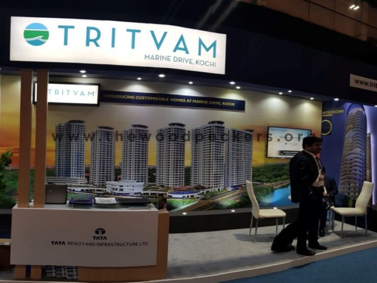 Exhibition stall Design by WoodpeckersGlobal