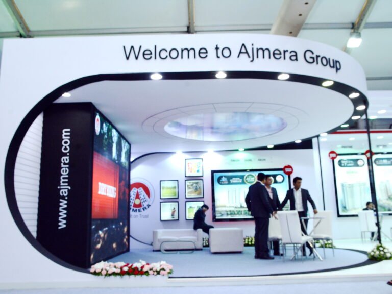 Exhibition booth designed by WoodpeckersGlobal