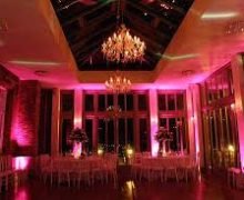 uplighting in exhibition stall