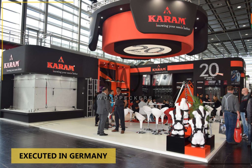 Karam - Executed in Germany Exhibition Stall Designer - Woodpeckers