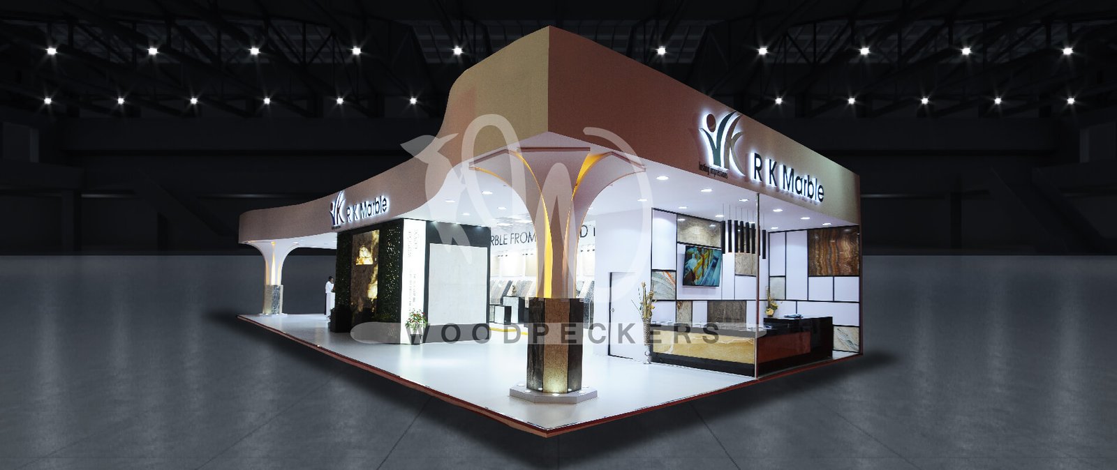 Exhibition Stall Design - Woodpeckers exhibition stall design